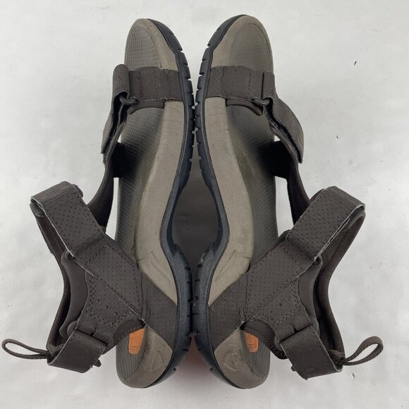 Teva Minam Sandals Men's Size 8 4289 Brown Open Toe Hook And Loop Closure Trail - Picture 4 of 9